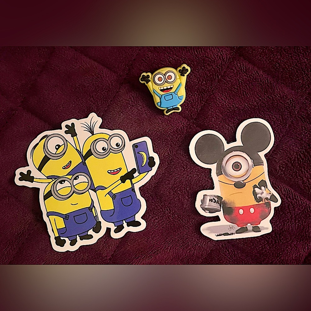 Minions Crocs Jibbitz & Sticker Pack